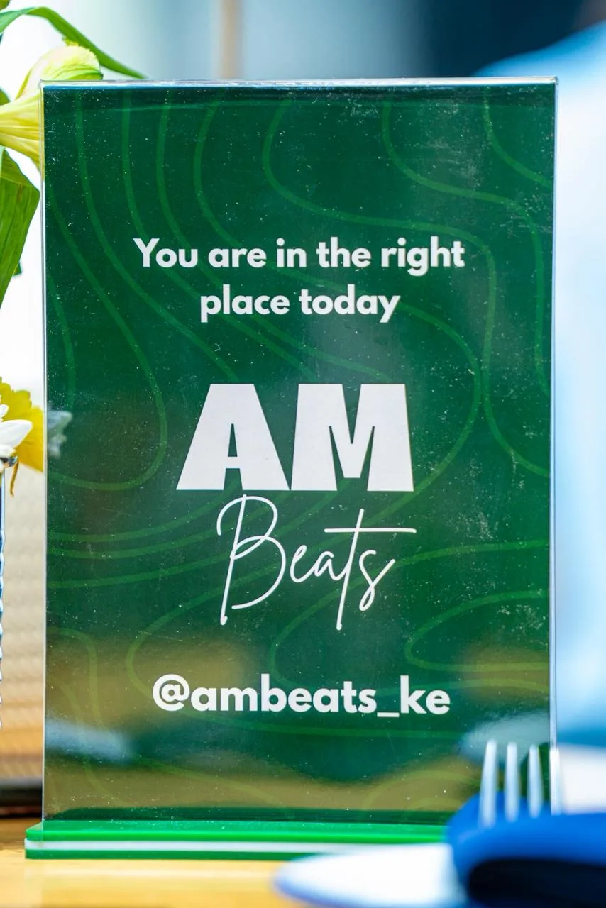 Guests at the AM Beats activation wearing Florence wrist corsages