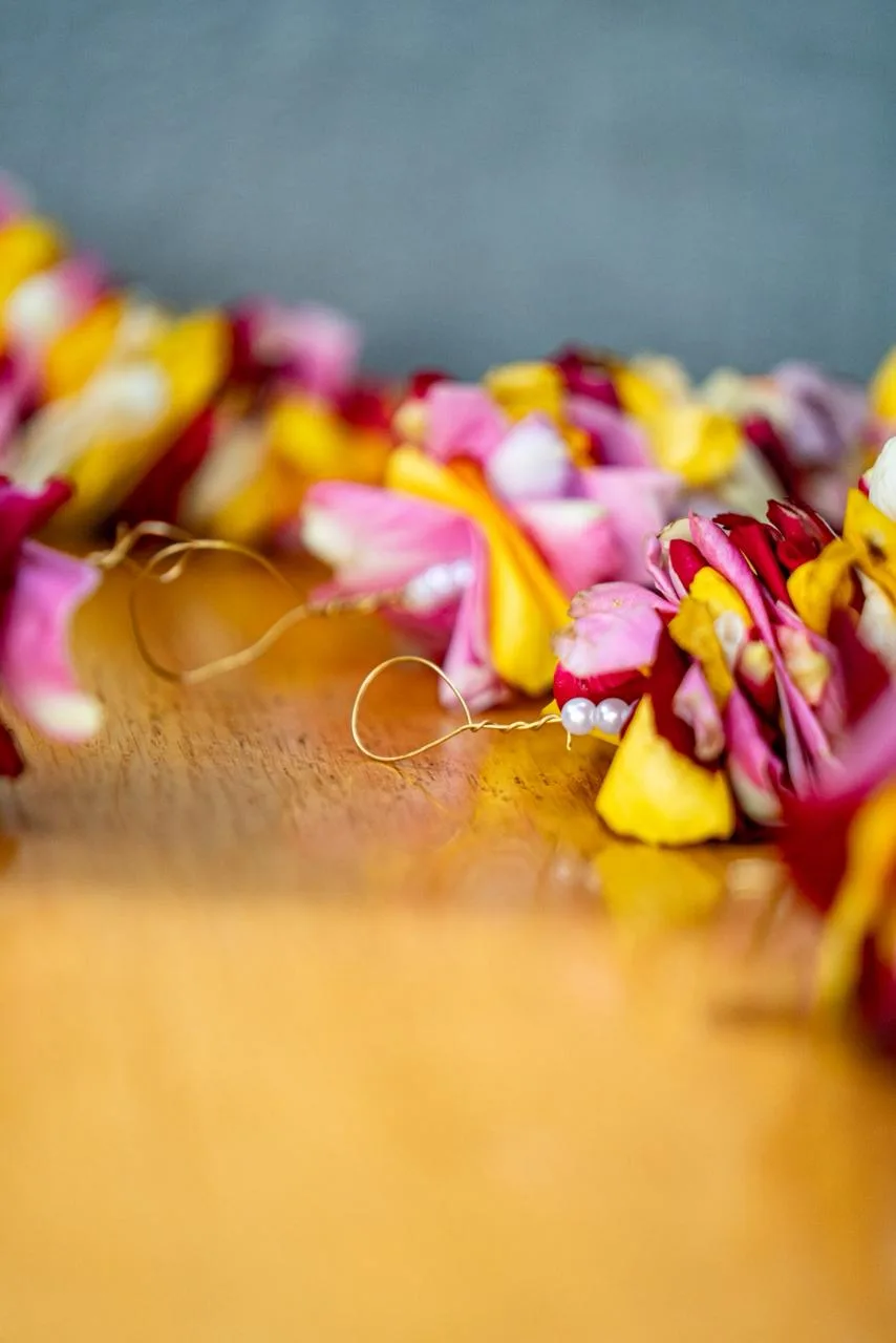 Guests at the AM Beats activation wearing Florence wrist corsages